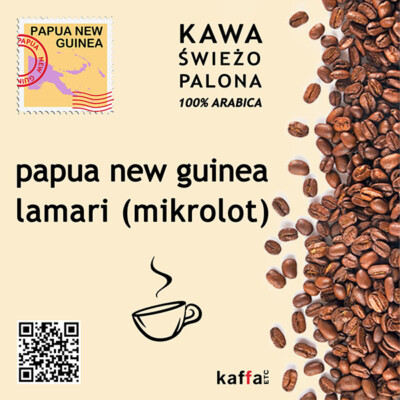 kawa arabica Papua New Gwinea Lamari