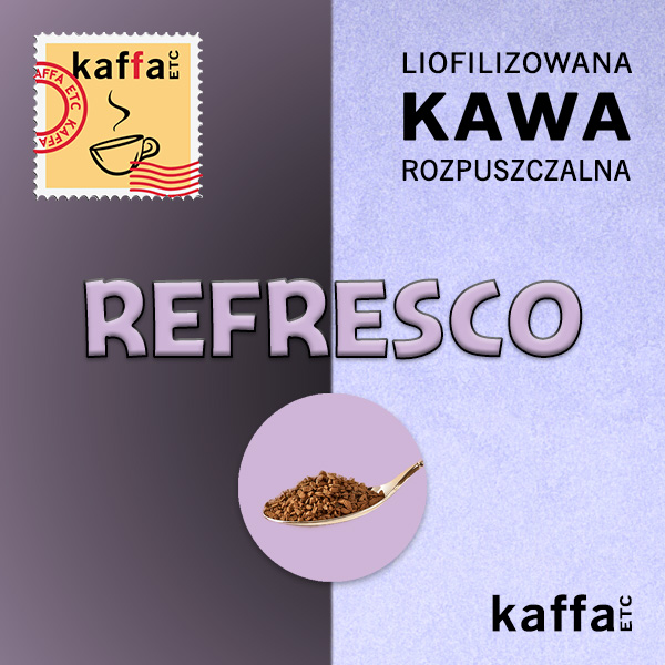 Kawa naturalna liofilizowana Refresco