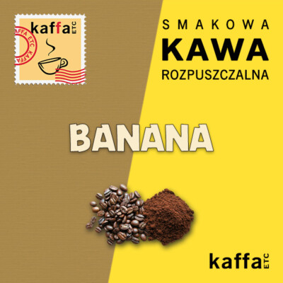 Kawa rozpuszczalna smakowa Banana